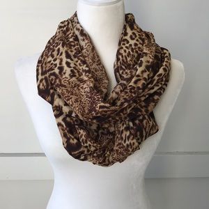 Leopard Infinity Scarf